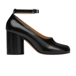 Кроссовки Maison Margiela Wmns Tabi Leather Heels 'Black', черный s34wl0021 ps679 t8013 | black