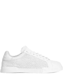 Dolce & Gabbana Portofino perforated low-top sneakers 29689489