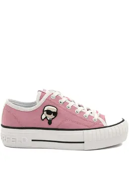 Karl Lagerfeld logo-print lace-up sneakers 30571298