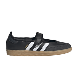Adidas Кроссовки Wmns Samba Jane 'Black White Gum', черный jq6445 | black white gum
