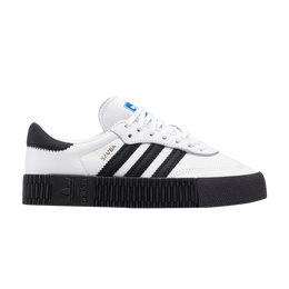 Adidas Кроссовки Wmns Sambarose 'White Black', белый fv0767 | white black