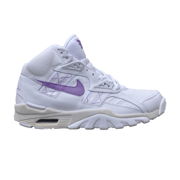 Nike Кроссовки Wmns Air Trainer SC High 'White Violet Pop', белый 302583 151 | white violet pop
