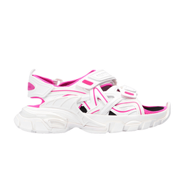 Кроссовки Balenciaga Wmns Track Sandal 'White Fluo Pink', белый 617543 w3aj1 9054 | white fluo pink