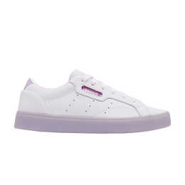Adidas Кроссовки Wmns Sleek 'White Bliss Purple', белый fw3461 | white bliss purple