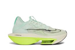 Nike Кроссовки Wmns Air Zoom Alphafly NEXT% 2 'Mint Foam Volt', зеленый dv9425 300 | mint foam volt