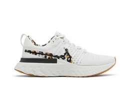 Nike Кроссовки Wmns React Infinity Run Flyknit 2 'Leopard', белый dj5932 001 | leopard