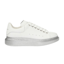 Кроссовки Alexander McQueen Wmns Oversized Sneaker 'White Silver', серебряный 553770 whwkv 9071 | white silver