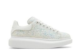 Кроссовки Alexander McQueen Wmns Oversized Sneaker 'Silver Glitter', серебряный 558944 w4sa1 8316 | silver glitter