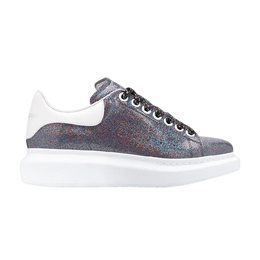 Кроссовки Alexander McQueen Wmns Oversized Sneaker 'Bright Olo Glitter', серый 558944 w4lw1 8483 | bright olo glitter