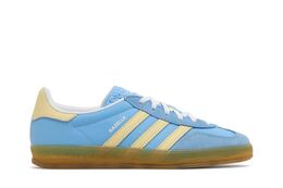 Adidas Кроссовки Wmns Gazelle Indoor 'Blue Burst Yellow', синий ie2960 | blue burst yellow