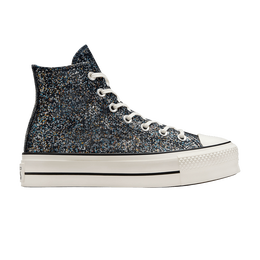 Converse Кроссовки Wmns Chuck Taylor All Star Lift Platform High 'Glitter - Into The Void', черный a09551c | glitter - into the void