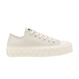 Converse Кроссовки Wmns Chuck Taylor All Star Platform Low 'Runway Cable - Egret', белый 568683c | runway cable - egret