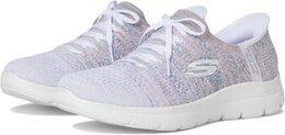 Кроссовки Skechers Summits Hands Free Slip-INS, цвет White Multi 9988081 | white multi