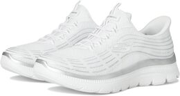 Кроссовки Skechers Summits Plus Hands Free Slip-INS, цвет White Silver 9988086 | white silver