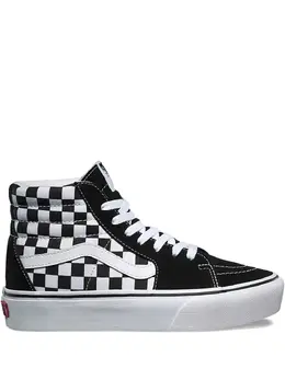 Vans Sk8 Hi Platform 2.0 "Checkerboard/True White" sneakers 21066919