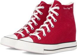 Кроссовки Converse Chuck Taylor All Star Wedge Sneaker, цвет Days Ahead/Vintage White/Summit Pink 10002919 | days ahead/vintage white/summit pink