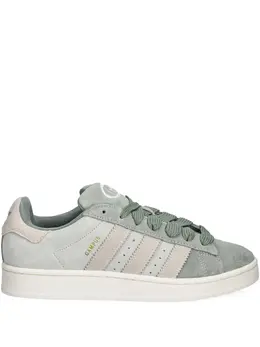 Кроссовки Campus с замшевыми вставками Adidas, зеленый 30455288 | зеленый