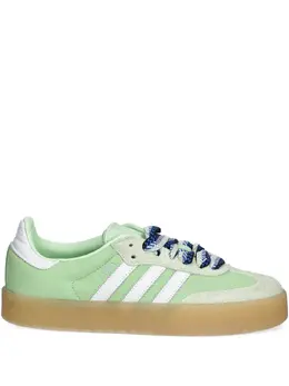 Кроссовки Sambae на шнуровке Adidas, зеленый 30455285 | зеленый
