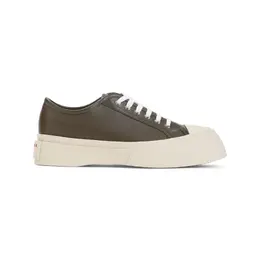 Marni-Green Pablo Calf Leather Sneakers-Uomo 52104599273812