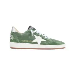 Golden Goose-Green Ball Star Goat Leather Sneakers-Uomo 52104607236436