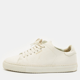 Axel Arigato White Leather Clean 90 Low Top Sneakers Size 38 1172364