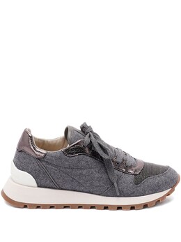 Brunello Cucinelli Wool Sneakers mz26g1960c003