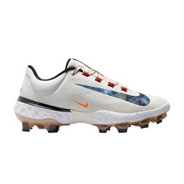 Nike Кроссовки Alpha Huarache Elite 4 Low MCS 'Summit White Dark Russet', белый fz8652 100 | summit white dark russet