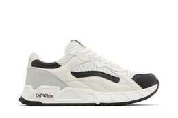 Кроссовки Off-White Runner B Sneaker 'White Black', белый omia289f23lea001 0110 | white black