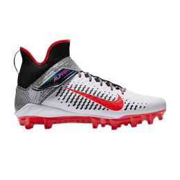 Nike Кроссовки Alpha Menace Pro 2 Mid 'White Black Crimson', белый aq3209 101 | white black crimson
