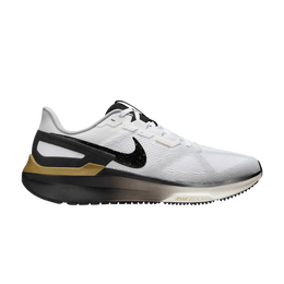 Nike Кроссовки Air Zoom Structure 25 'White Metallic Gold Black', белый hq3660 100 | white metallic gold black
