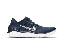 Nike Кроссовки Free RN Flyknit 2018 'College Navy', синий 942838 400 | college navy