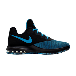 Nike Кроссовки Air Max Infuriate 3 Low 'Black Blue', черный aj5898 006 | black blue