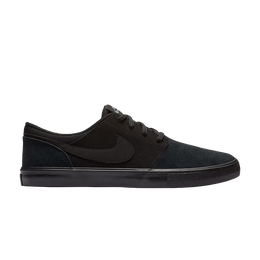 Nike Кроссовки Portmore 2 Solar SB 'Triple Black', черный 880266 005 | triple black