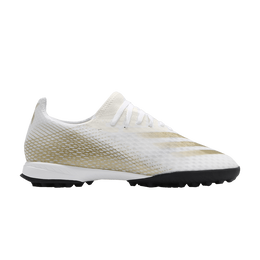 Adidas Кроссовки X Ghosted.3 TF 'White Metallic Gold Melange', белый eg8199 | white metallic gold melange