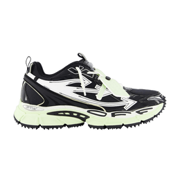 Кроссовки Off-White Be Right Back 'Black Lime', черный omia295s25fab002 1014 | black lime