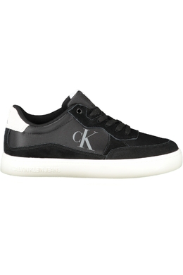 Кроссовки спортивные мужские Calvin Klein с логотипом, черный / серый / белый 33610 | nero