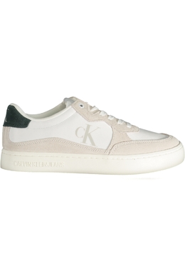 Кроссовки спортивные мужские Calvin Klein, белый / бежевый 31495 | bianco