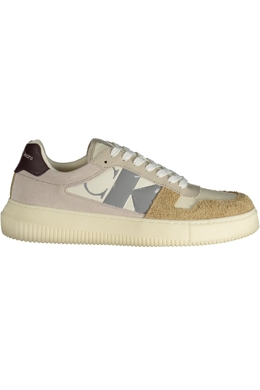 Кроссовки спортивные мужские Calvin Klein, бежевый / черный 31559 | beige