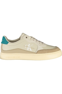 Кроссовки спортивные Calvin Klein мужские, бежевый / синий 29018 | beige
