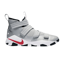 Nike Кроссовки LeBron Soldier 11 EP 'Silver Bullet', серебряный 897647 007 | silver bullet