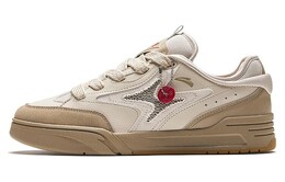 Кроссовки Anta AOJIE Skateboarding Shoes Men Low-top, коричневый 912418071-5 | beige/brown