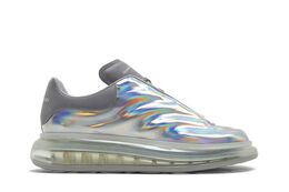 Кроссовки Alexander McQueen Oversized Sneaker 'Silver Iridescent', серебряный 682398 w4k52 8305 | silver iridescent