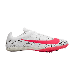 Nike Кроссовки Zoom Rival S 9 'Paint Splatter - White Crimson Jade', белый 907564 101 | paint splatter - white crimson jade