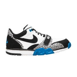 Nike Кроссовки Air Trainer 1 Low ST 'Black Light Photo Blue', белый 637995 102 | black light photo blue