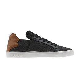 Adidas Кроссовки Pharrell Williams x Vulc Lace Up 'Black Granite', черный aq5778 | black granite