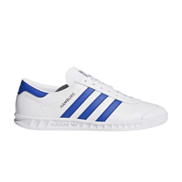 Adidas Кроссовки Hamburg 'White Bold Blue', белый by9758 | white bold blue