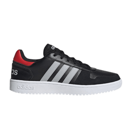 Adidas Кроссовки Hoops 2.0 'Black Active Red', черный ee7800 | black active red