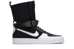 Кроссовки Acronym x NikeLab Air Force Downtown 1 Hi SP 'Black White', черный 649941 001 | black white