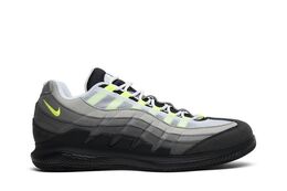 Кроссовки NikeCourt Vapor RF x Air Max 95 'Greedy', серый ao8759 077 | greedy