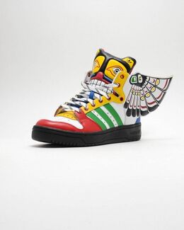 Adidas Кроссовки Jeremy Scott x Eagle Wing 'Totem', белый q23171 | totem